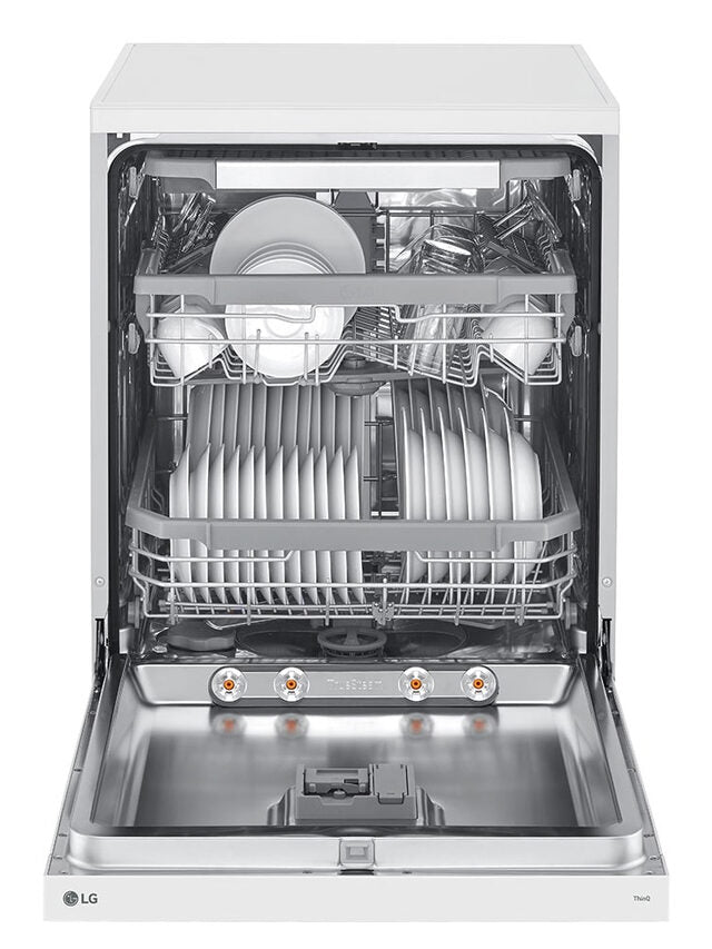 LG DF365FWS Lavastoviglie a libera installazione cm. 60 - 14 coperti - bianco