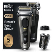 Braun Series 9 Pro+ 9525s Wet & Dry Rasoio Trimmer Metallico