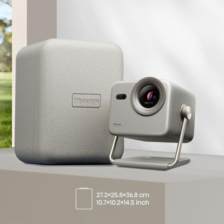 Hisense Videoproiettore Laser M2 PRO 4K UHD fino 200", Silver