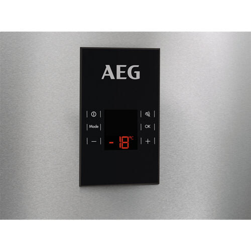 AEG AGB72526NX Congelatore Verticale a Libera Installazione 229 L Acciaio inossidabile