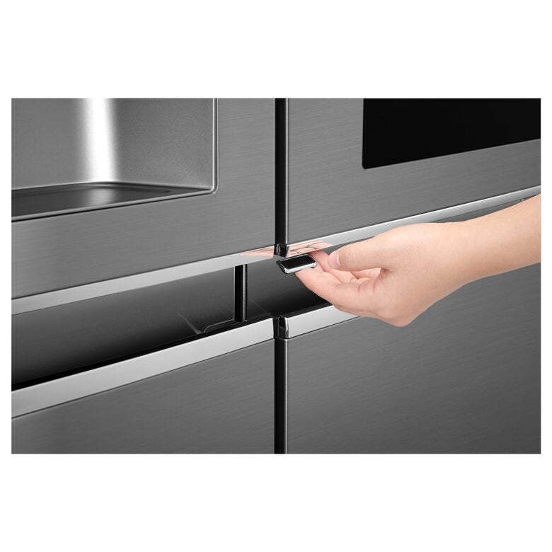 LG GSI961PZAZ frigorifero side-by-side Libera installazione 625 L F Acciaio inossidabile