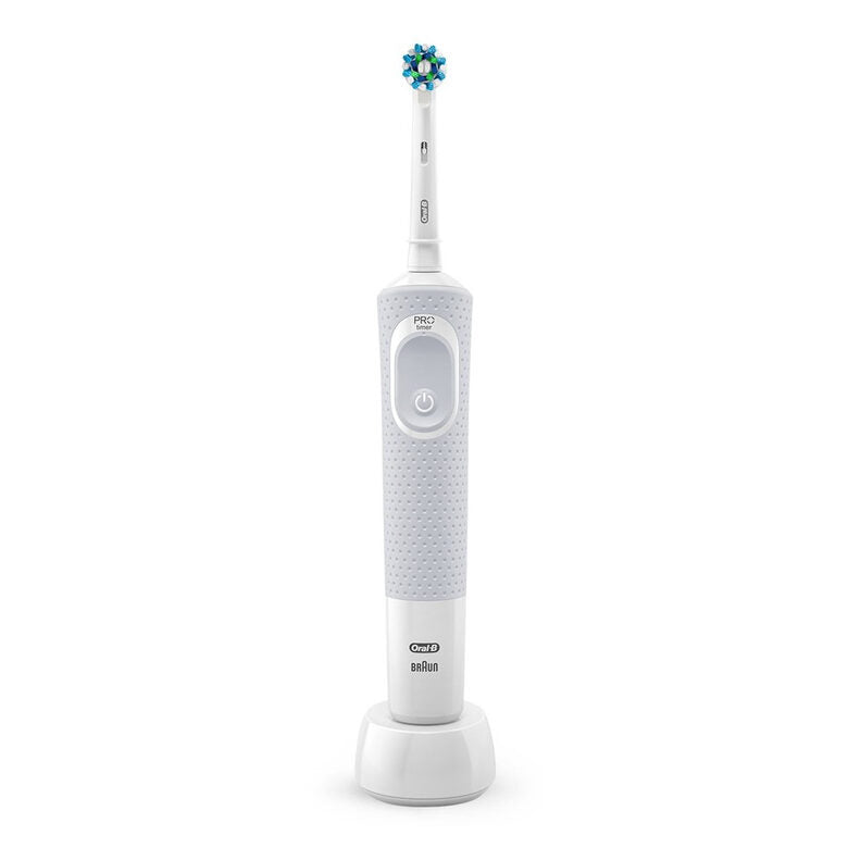 Oral-B Vitality 100 CrossAction Adulto Spazzolino rotante-oscillante Bianco