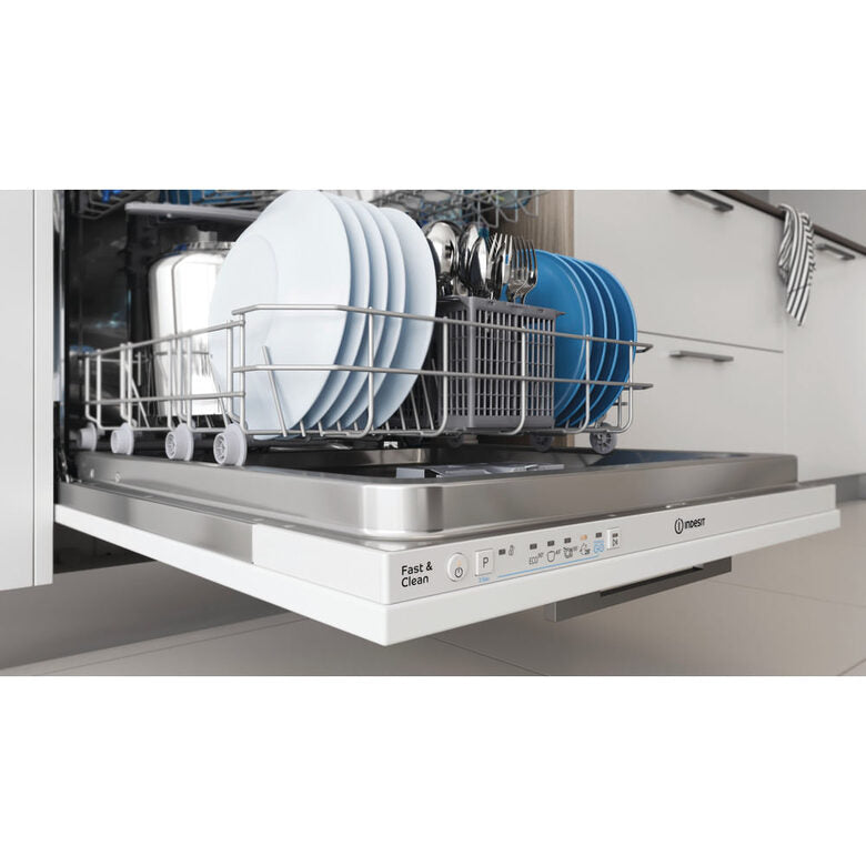 Indesit DIE 2B19 A Lavastoviglie a Incasso Scomparsa Totale 14 coperti F