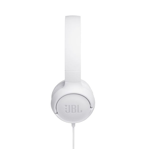 JBL Tune 500 Auricolare Cablato A Padiglione Musica e Chiamate Bianco