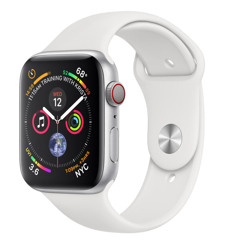 Apple Watch Series 4 44 mm OLED 4G Argento GPS (satellitare)