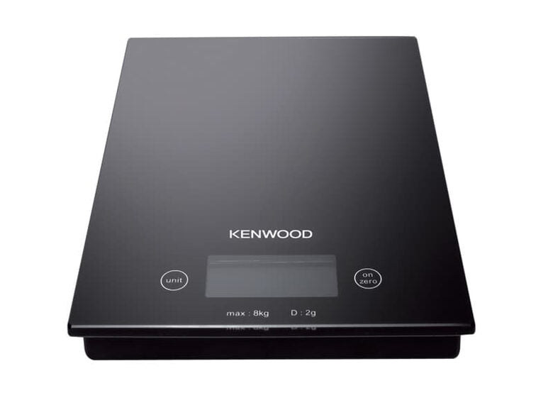 Kenwood DS400 Nero Superficie piana Rettangolo Bilancia da cucina elettronica