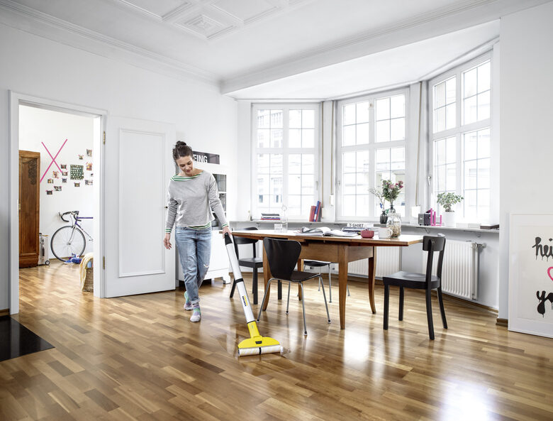 Kärcher FC 3 Cordless Senza sacchetto Nero, Argento, Giallo