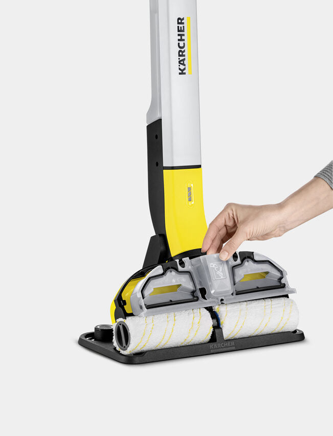 Kärcher FC 3 Cordless Senza sacchetto Nero, Argento, Giallo