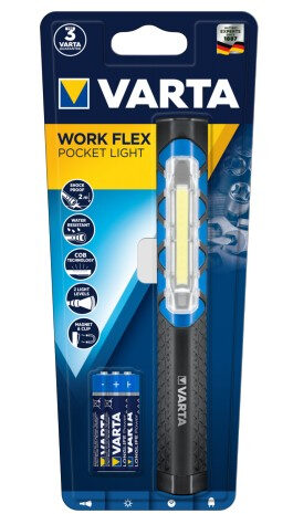 Varta 85131000 Nero Torcia a mano COB LED