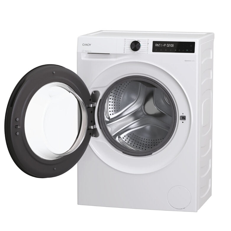 Candy ProWash 500, Lavatrice Carica Frontale 11 KG, 30% più efficente della classe A, 1400 giri, Bianco, Inverter, Vapore, Wi-Fi, Smart Wash, BR 411BL9-S