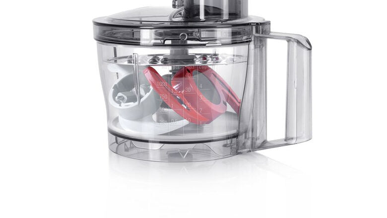 Bosch MCM3501M robot da cucina 800 W 2,3 L Nero, Acciaio inossidabile