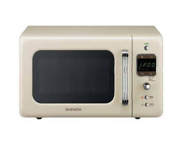 Daewoo KOR-6LBC forno a microonde Superficie piana Solo microonde 20 L 700 W Crema