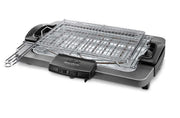 De’Longhi BQ 80.X Barbecue con Griglia Elettrica Girevole 2450W