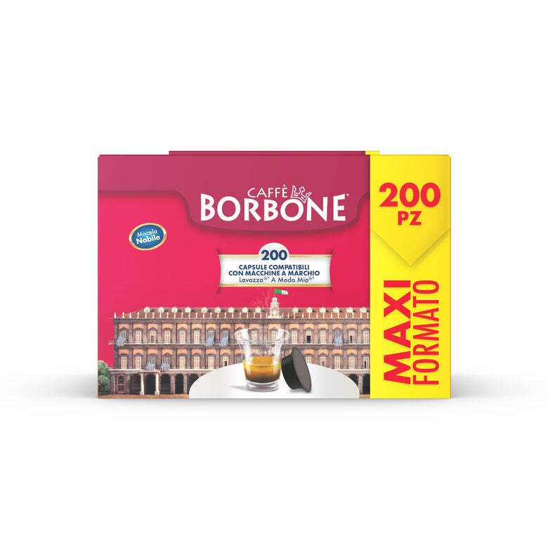 Caffè Borbone Miscela Nobile Lavazza a Modo Mio Capsule caffè 200 pz