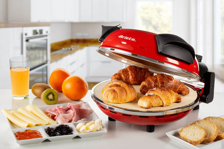 Ariete 0909 macchina e forno per pizza 1 pizza(e) 1200 W Nero, Rosso