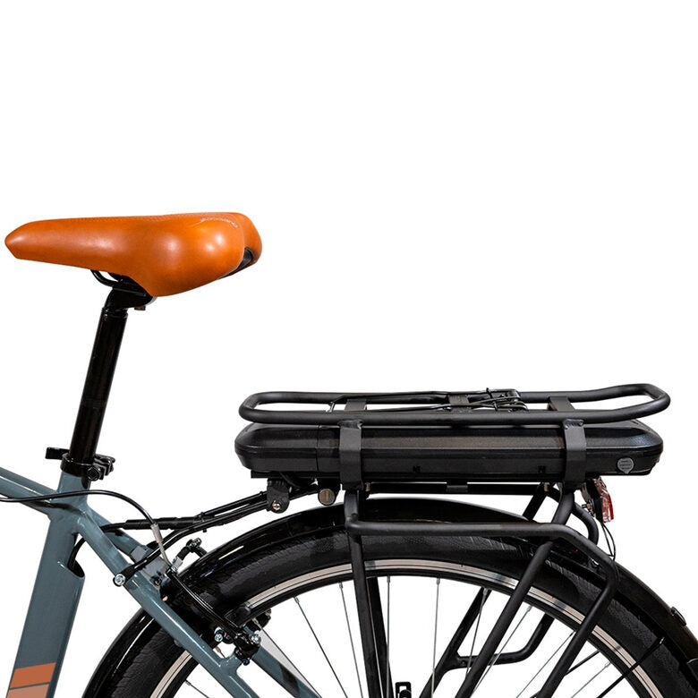 EMG Bici elettrica Vintage Marlon, con telaio 19", ruota 28", motore Ananda centrale 250W, Batteria 13Ah, Cambio Shimano