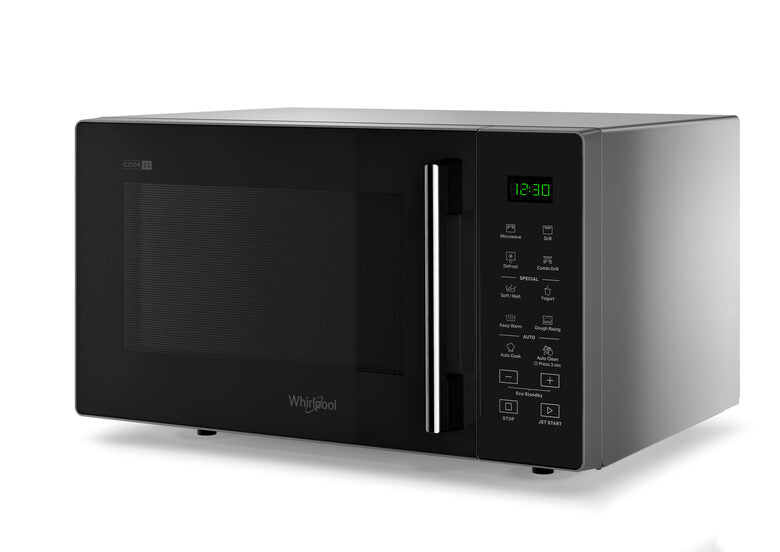 Whirlpool Microonde con Grill LED Nero Libera Installazione