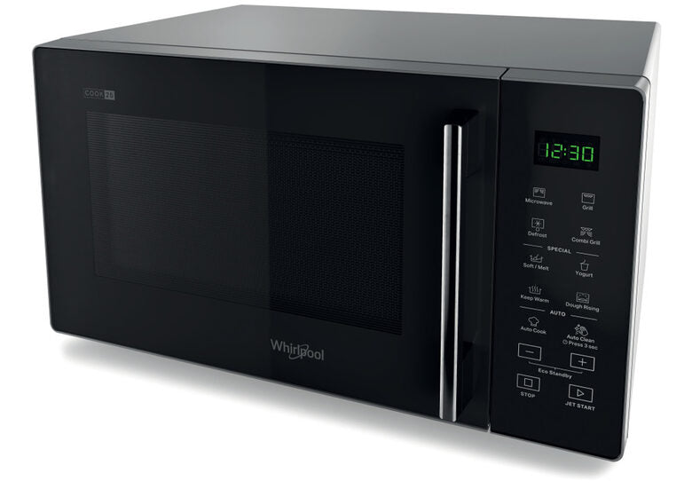 Whirlpool Microonde con Grill LED Nero Libera Installazione