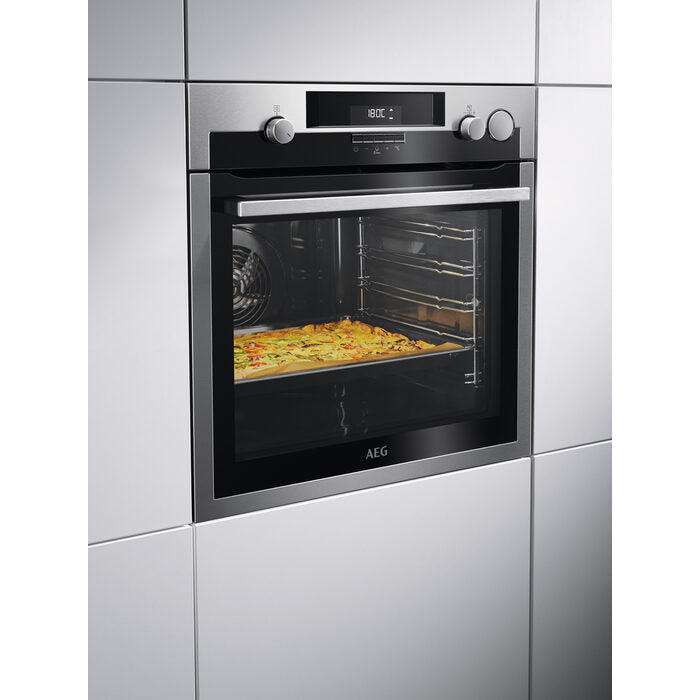 AEG BSE574222M Forno a Incasso 72 L A+ Nero, Acciaio inossidabile