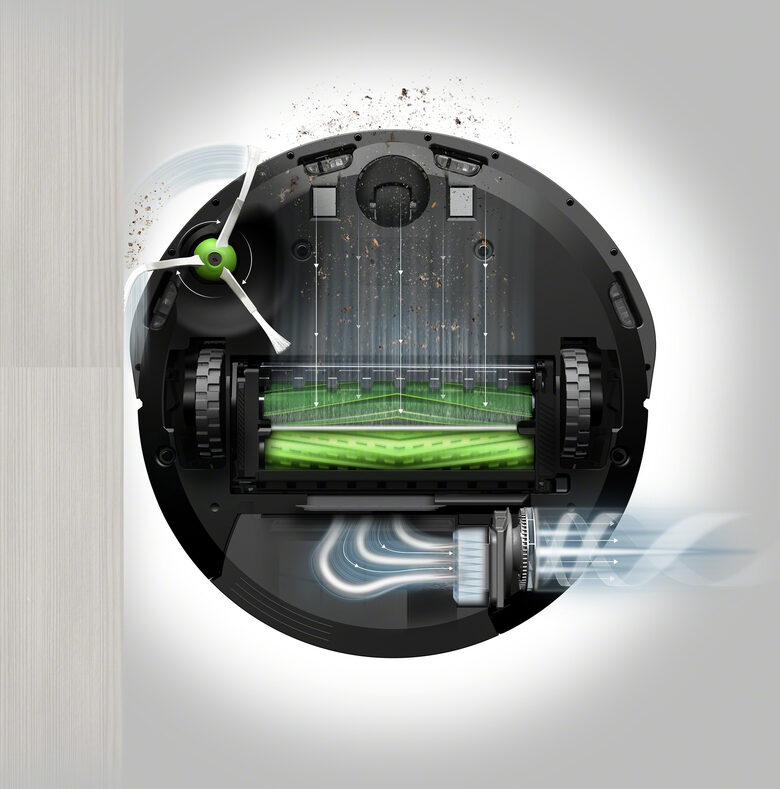 iRobot Roomba e5152 Aspirapolvere Robot Senza sacchetto Nero, Rame