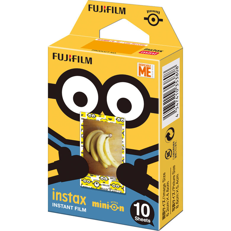 Instax Minion DMF pellicola per istantanee 10 pz 86 x 54 mm