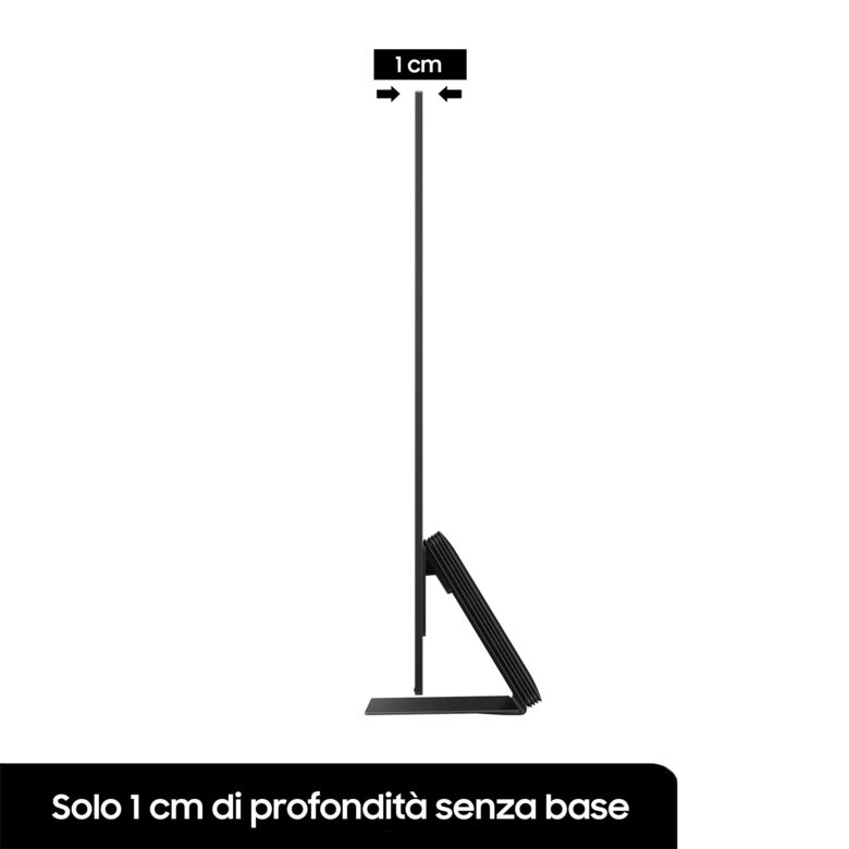 Samsung QE55S95CATXZT Televisione Smart TV 55 Pollici Oled 4K Serie 9 Dolby Atmos Processore Neural Quantum OTS+ Titan Black