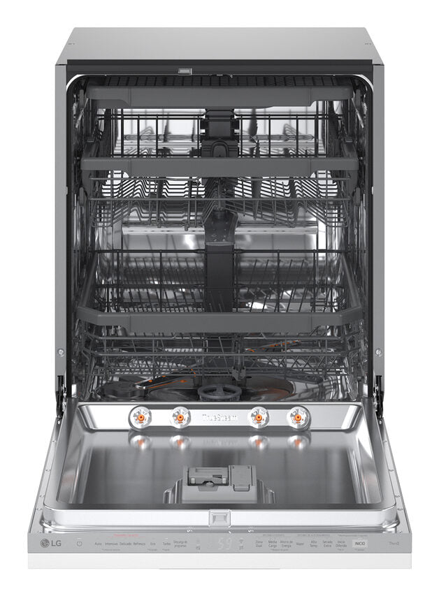 LG QuadWash DB375TXSW Lavastoviglie a scomparsa totale Classe A 14 coperti Vapore Wi-Fi