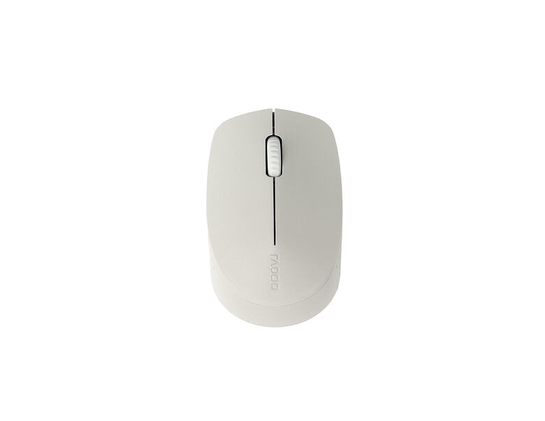 Rapoo Mouse Wireless M100 Silent Multimodale Grigio Chiaro 1300 DPI Bluetooth