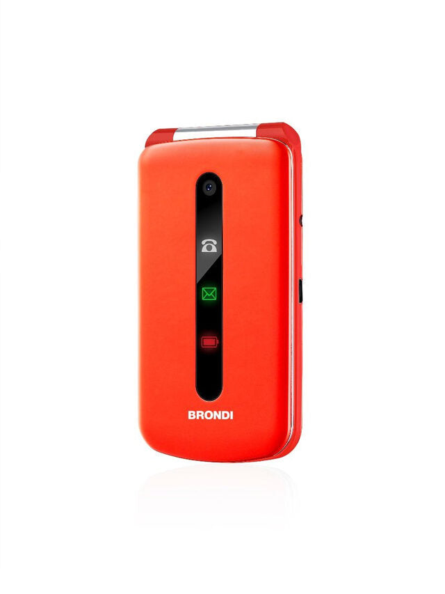 Brondi President 7,62 cm (3") 130 g Rosso Telefono cellulare basico