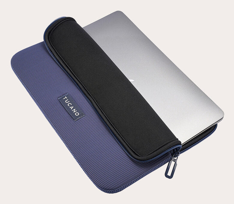 Tucano Colore 35,6 cm (14") Borsa con caricamento dall'alto Blu