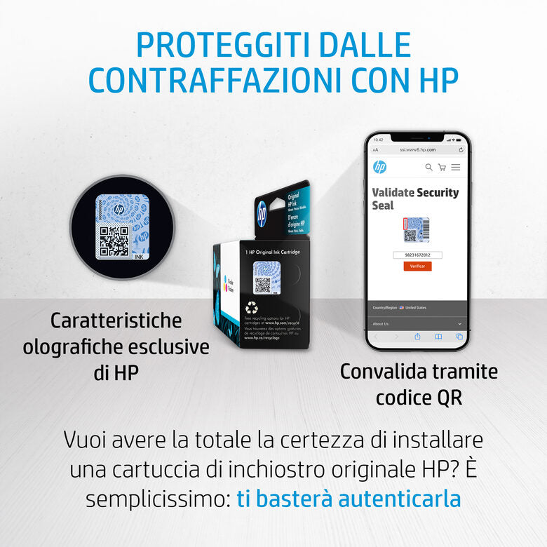 HP Cartuccia di inchiostro nero originale 963