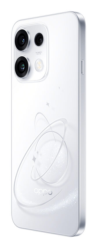 OPPO Reno16 F 5G AI Smartphone, Tripla fotocamera 50+8+50MP, Selfie 50MP, Display 6.57” 120HZ AMOLED FHD+, 6500mAh, RAM 8GB(Esp2GB/4GB/8GB)+ROM 256GB [Versione Italia], Pop White