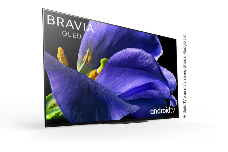 Sony KD-55AG9, Android TV OLED da 55 pollici, Smart TV 4k HDR Ultra HD con controllo vocale Hands-free