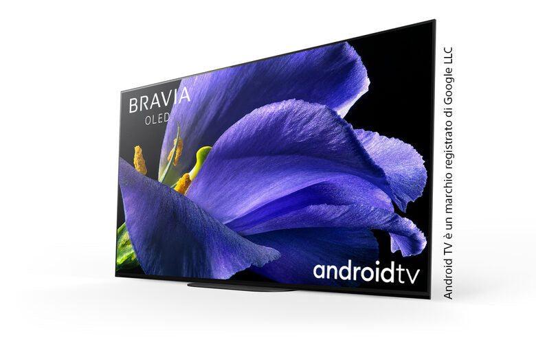 Sony KD-55AG9, Android TV OLED da 55 pollici, Smart TV 4k HDR Ultra HD con controllo vocale Hands-free