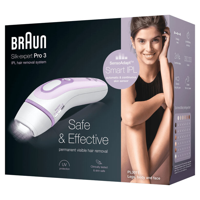 Braun Silk-expert Pro Nuovo 3 PL3011 Epilatore Luce Pulsata, IPL