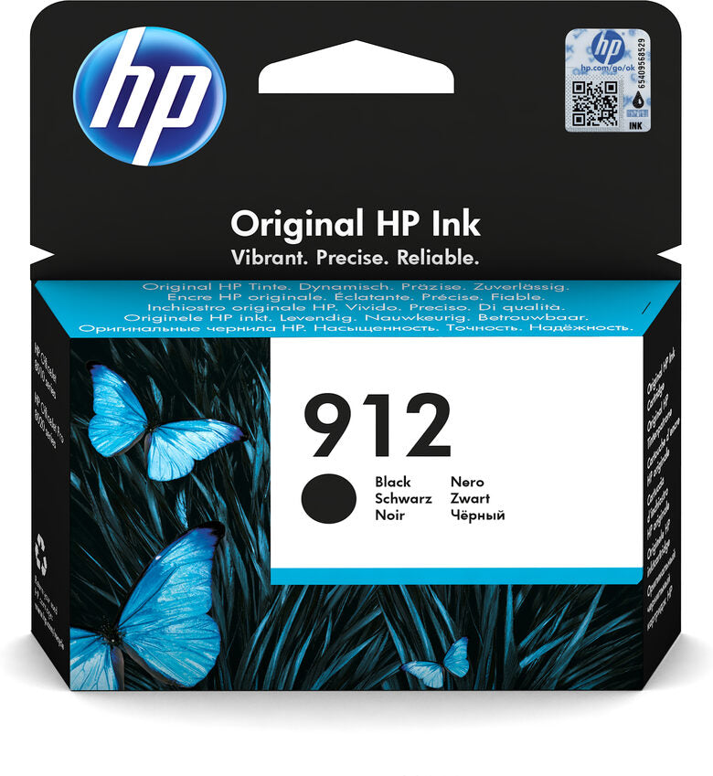 HP Cartuccia di inchiostro nero originale 912