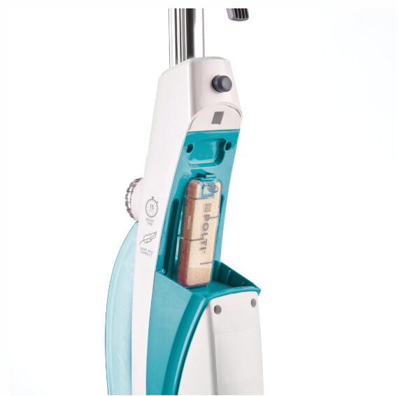 Polti SV450 Double Pulitore a vapore verticale 0,3 L 1500 W Acciaio inossidabile, Turchese, Bianco