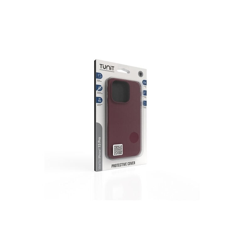 TUNIT TTIP15PRMSBD custodia per cellulare 15,5 cm (6.1") Cover Borgogna