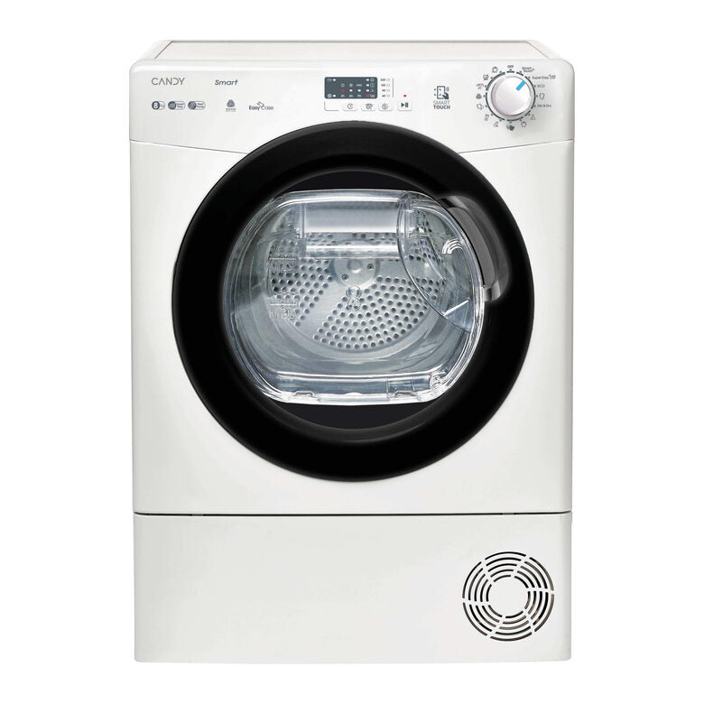 Candy CS EH8N1LBE-S Asciugatrice Libera Installazione 8 Kg, Pompa Di Calore, Condensazione, Classe E, Bianco