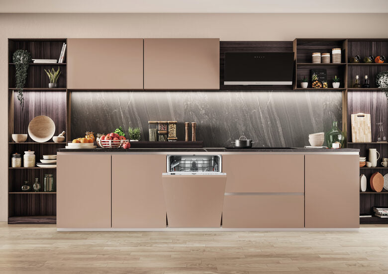Hotpoint H2I HUD526 AS Lavastoviglie a Incasso Scomparsa Totale 14 coperti E