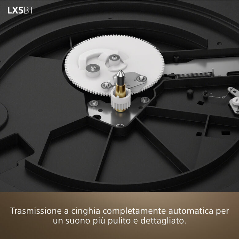 Sony PS-LX5BT Giradischi con trasmissione a cinghia Nero Automatico