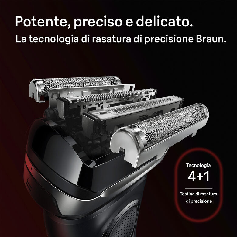 Braun Series 9 Sport 9110s Rasoio Nero