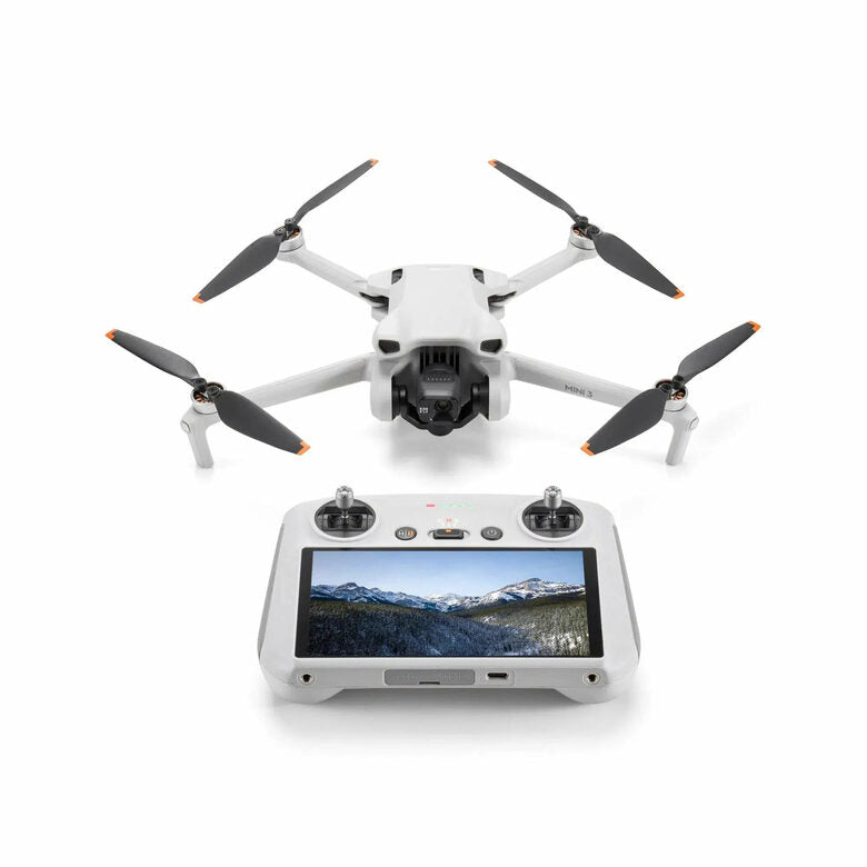 DJI Mini 3 (RC) 4 rotori Mini-drone 48 MP 3840 x 2160 Pixel 2453 mAh Grigio, Bianco