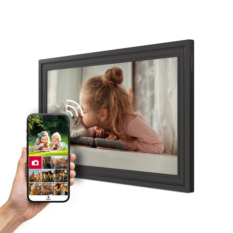 Thomson Cornice Digitale F15 nera 15" Touch screen