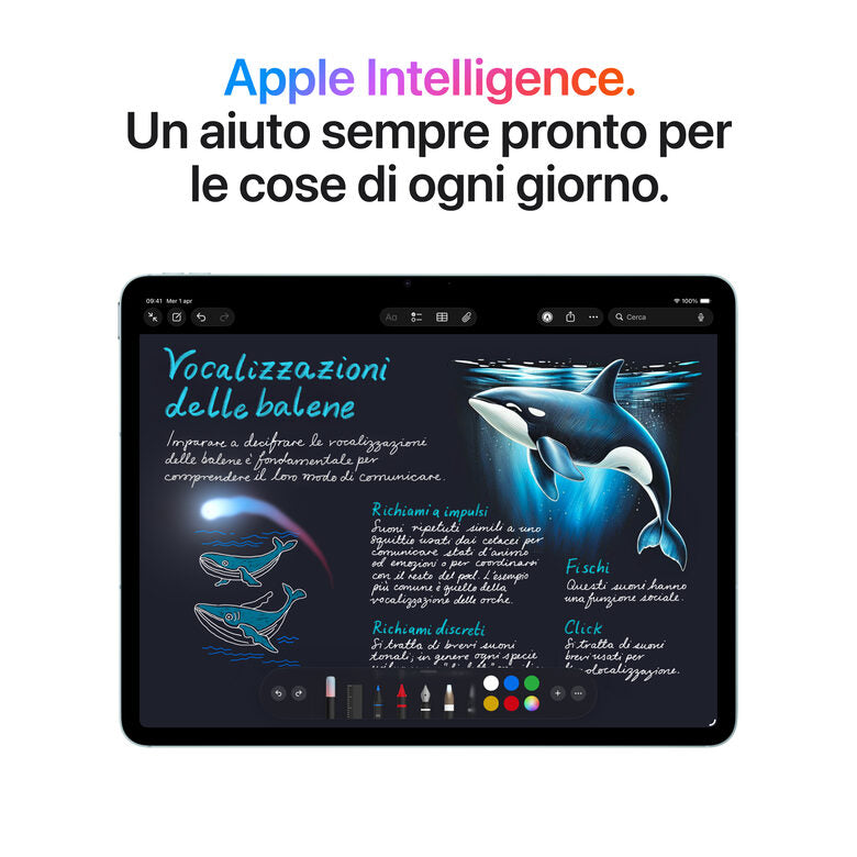Apple iPad Air 11'' Wi-Fi + Cellular 256GB - Grigio Siderale