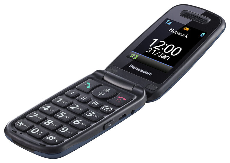 Panasonic KX-TU456 6,1 cm (2.4") 110 g Blu Telefono cellulare basico