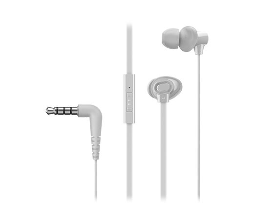 Panasonic RP-TCM130E-W cuffia e auricolare Cablato In-ear Musica e Chiamate Bianco