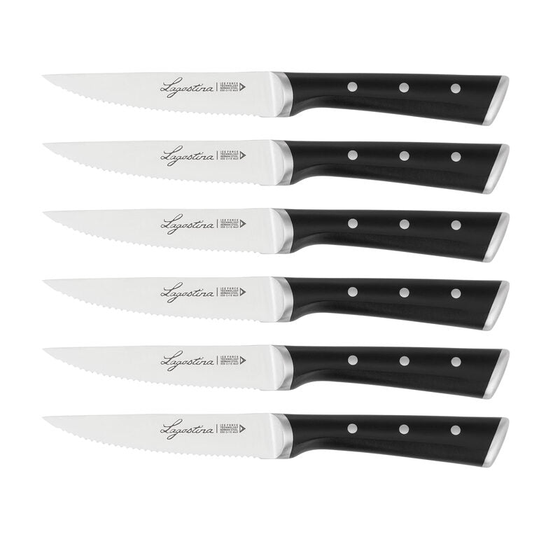 Lagostina Ice Force Coltelli da Costata o per Pizza