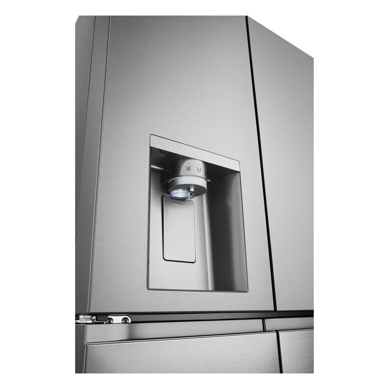 LG GML860PYFE Frigorifero Multidoor Slim, Classe E, 506L, Wi-Fi, Linear Cooling, Smart Diagnosis, Total No Frost,Argento