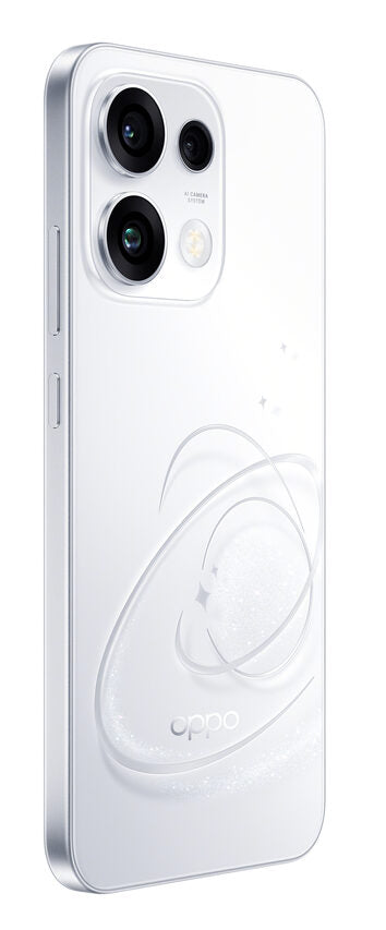 OPPO Reno16 F 5G AI Smartphone, Tripla fotocamera 50+8+50MP, Selfie 50MP, Display 6.57” 120HZ AMOLED FHD+, 6500mAh, RAM 8GB(Esp2GB/4GB/8GB)+ROM 256GB [Versione Italia], Pop White